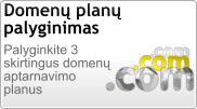 Pasiūlymų palyginimas
