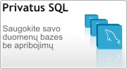 Privatus SQL: saugokite savo duomenų bazes be apribojimų ir visiškai saugiai