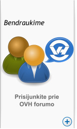 Prisijunkite prie OVH forumo