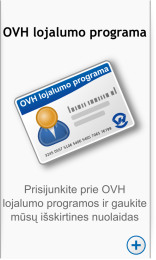 OVH lojalumo programa
