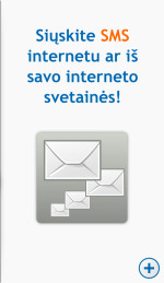 SMS: Siųskite SMS iš savo AK ar svetainės